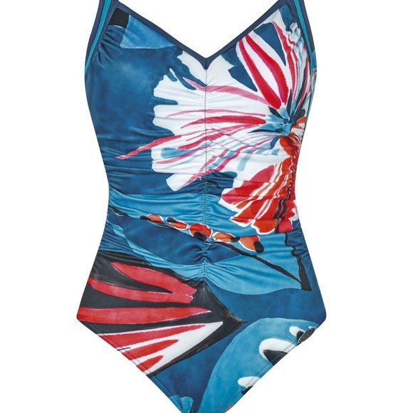 Sunflair Other - ‼️SALE ‼️ Sunflair NWT One Piece Bathing Suit with Floral Print